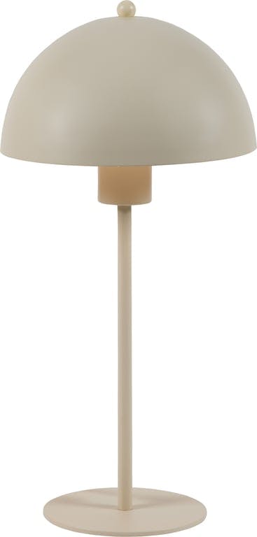 $Bilde av Remo bordlampe (Metall, sandfarget, Ø20 H41 cm)